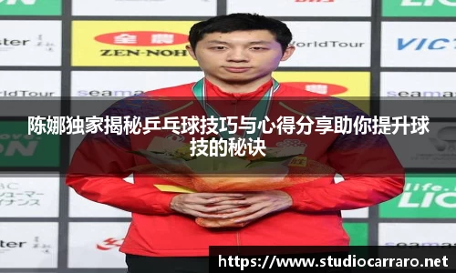 陈娜独家揭秘乒乓球技巧与心得分享助你提升球技的秘诀